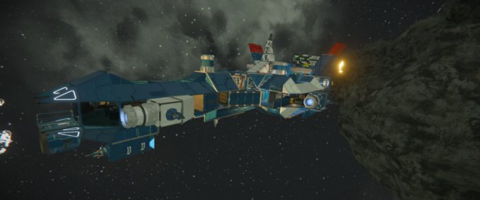 Blueprint Respawn Space Pod MK 2 Space Engineers mod