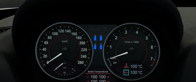 GT BMW M235i Racing Dashpanel mod