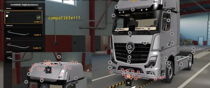 Trucks Mercedes MP5 SLOT PACK Eurotruck Simulator mod