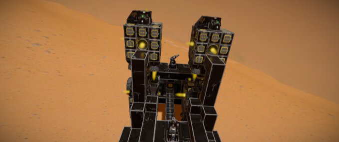 Blueprint Mine rig Space Engineers mod