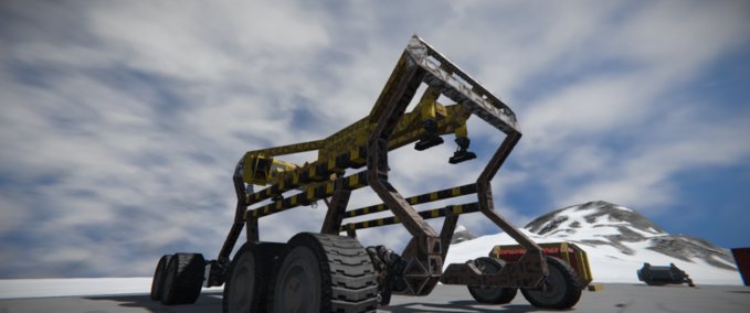 Blueprint Mobile lift MK 1 Space Engineers mod