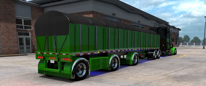 Trailer MAC FLATBED CUSTOM [1.39] American Truck Simulator mod