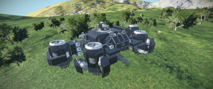 Blueprint Phantom Drone Space Engineers mod