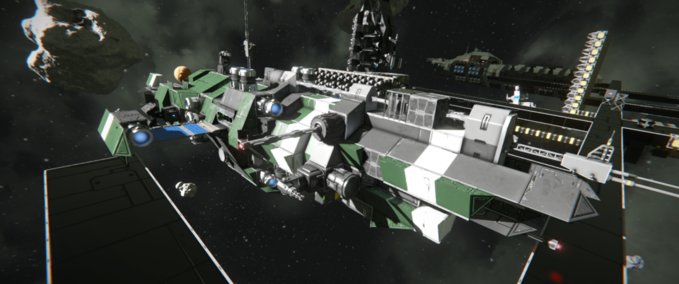 Blueprint Pirate Raider Space Engineers mod