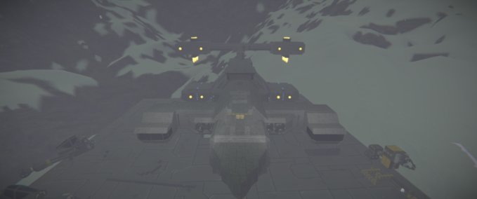 Blueprint Reaper carpet bomber Space Engineers mod