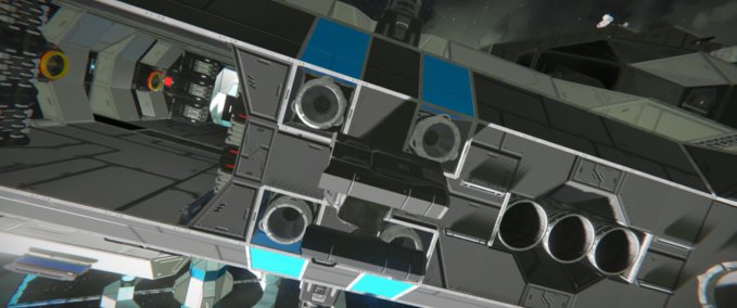 Blueprint D-37_Timberwolf Space Engineers mod
