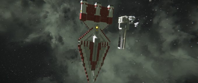 Blueprint Star Wars Arquitens I Light Cruiser Space Engineers mod