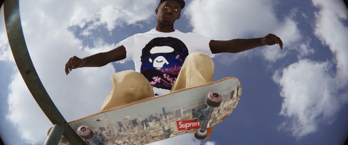 Other Aerial skateboard Deck (Supreme) Skater XL mod