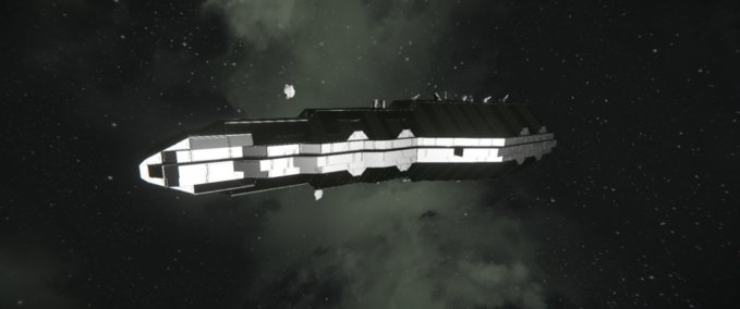 Blueprint DHO NAIA Class Assault Corvette Space Engineers mod