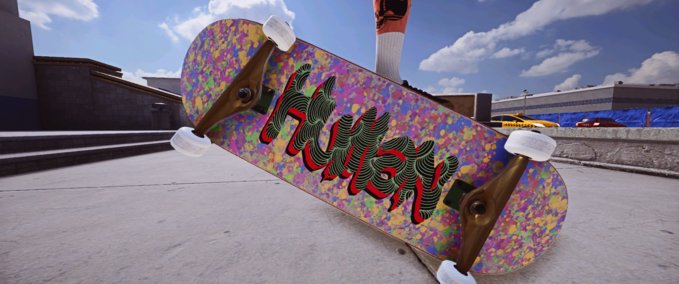 Fakeskate Brand Human Skateboards Splatter Series Skater XL mod