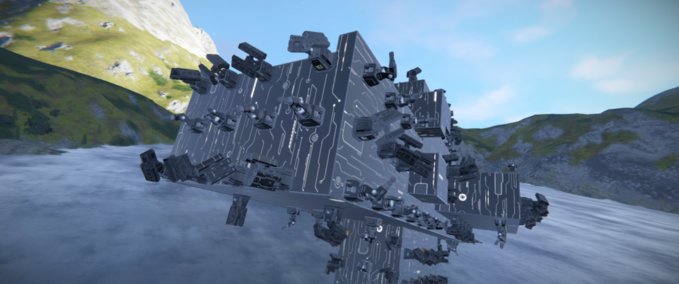 Blueprint Peacekeeper Space Engineers mod
