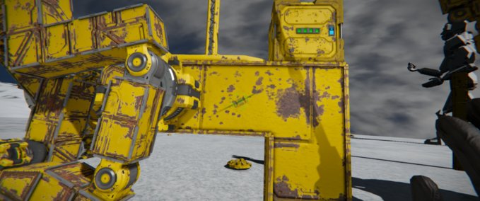 Blueprint Very small leg Space Engineers mod