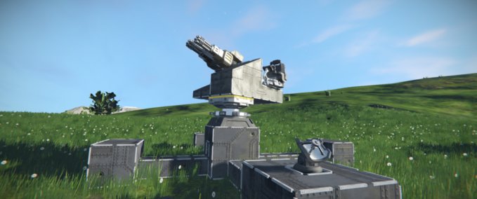 Blueprint Dual 20mm Oerlikon Space Engineers mod
