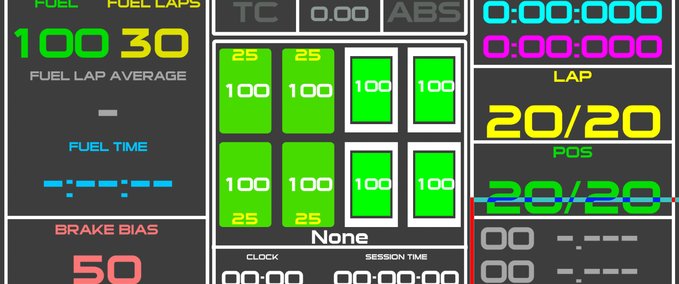 Other MultiDash vDaTa2 Dashpanel mod