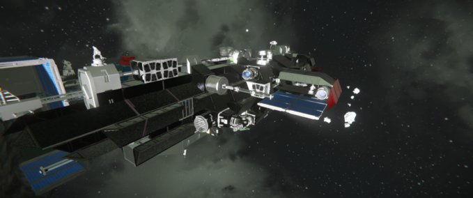 Blueprint Encounter Pirate Raider M2 Space Engineers mod