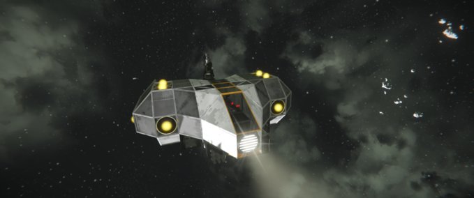 Blueprint Blackforge Kampfjäger III B Space Engineers mod