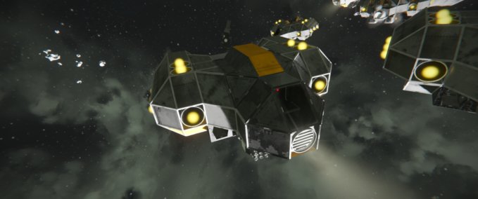 Blueprint Blackforge Kampfjäger IV Space Engineers mod