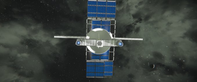 Blueprint Space station with some stuff in it Space Engineers mod