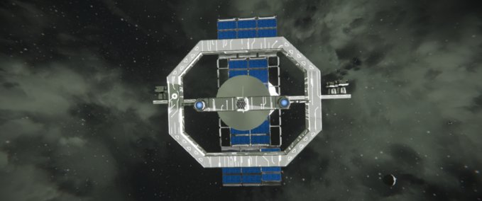 Blueprint Space Station MK2 Space Engineers mod