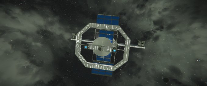 Blueprint Space Station MK4 Space Engineers mod