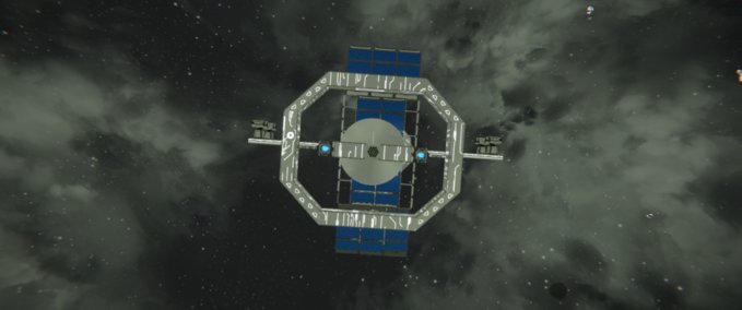 Blueprint Space Station MK4 Space Engineers mod