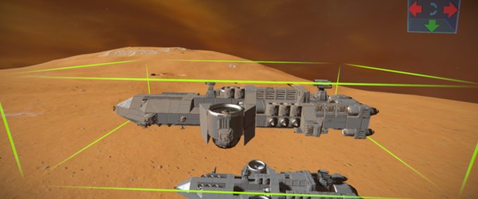 Blueprint Static Grid 3390 Space Engineers mod