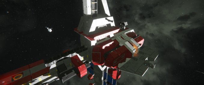 Blueprint Encounter Stealth pirate station Space Engineers mod