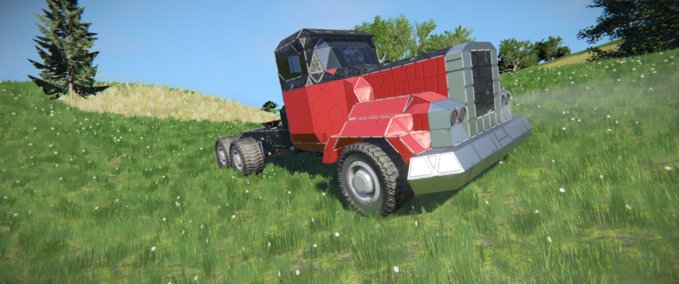 Blueprint Big Rig Hauler Space Engineers mod