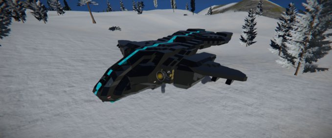 Blueprint EDF Pelican 22-63 Space Engineers mod