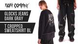 Sort company GLOCKS JEANS + T CROPPED SWEATSHIRT B Mod Thumbnail