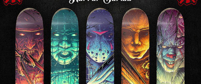 Other Red Rum Skateboards - Horror Mini Series Skater XL mod