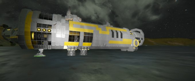 Blueprint prometheus jr Space Engineers mod