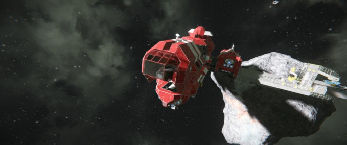 Blueprint Big Red Space Engineers mod