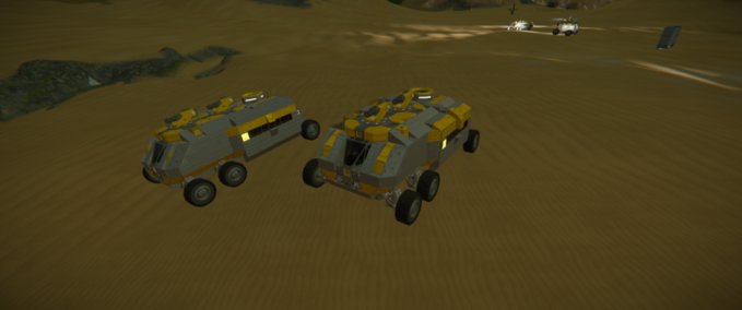 Blueprint Canyonrover Armoured Personnel Carrier Space Engineers mod