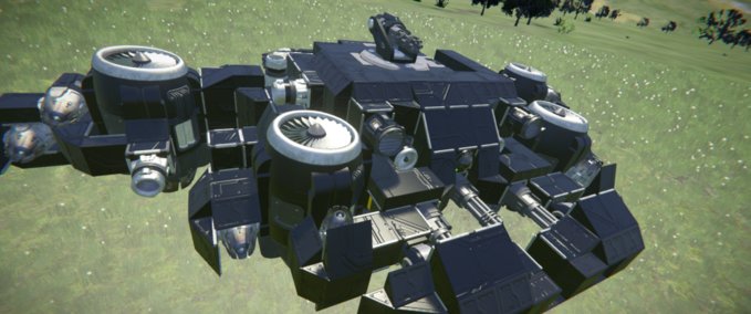 Blueprint Shadow Enforcer drone Space Engineers mod