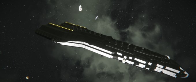 Blueprint DHO NAIA Class BattleCruiser Space Engineers mod