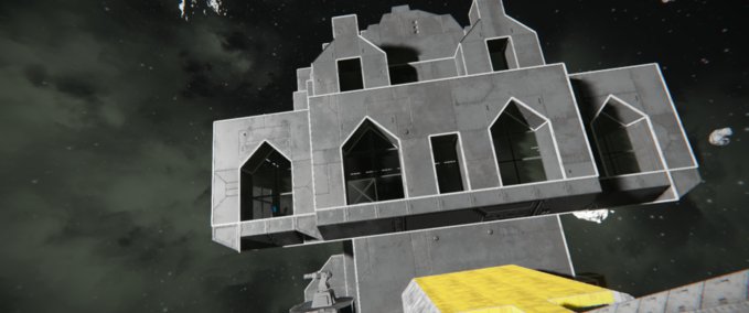 Blueprint Warhammer Imperium Duantless Class Light Cruiser Space Engineers mod