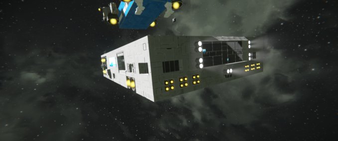 Blueprint USS BRICK Space Engineers mod