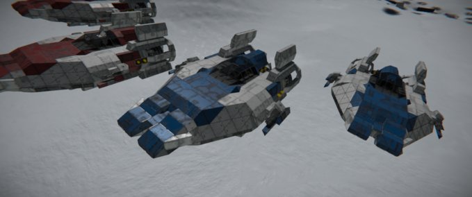 Blueprint Starwars A-wing BLUE Space Engineers mod