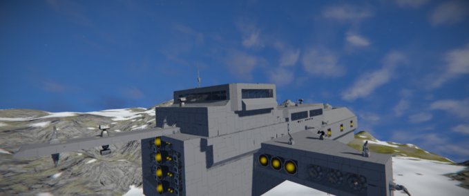 Blueprint Manta Space Engineers mod