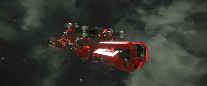 Blueprint Corporate super dreadnough Space Engineers mod