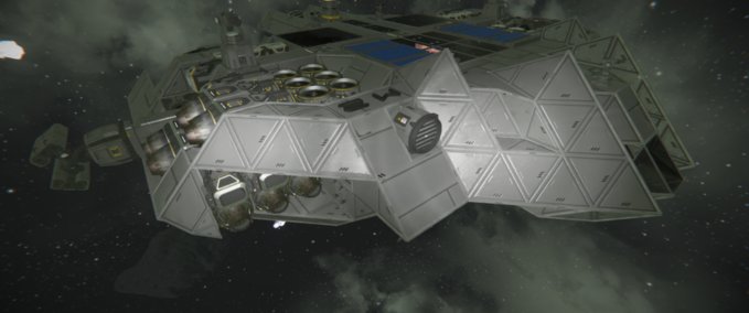 Blueprint Falcon Fighter MK2 [By SleepOxXx92] Space Engineers mod