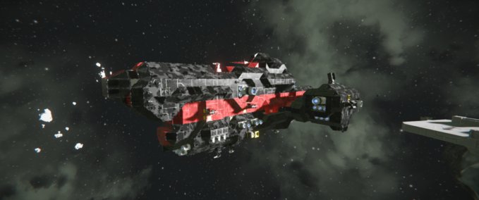 Blueprint Vanguard Class Cruiser Space Engineers mod