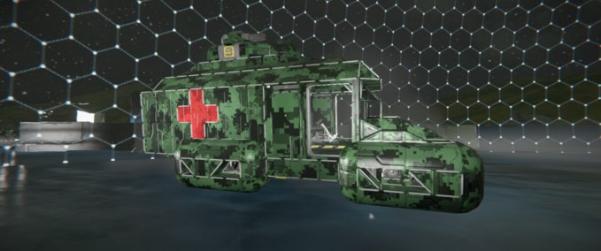 Blueprint SpF hover rescue Serialkilla2ez Space Engineers mod