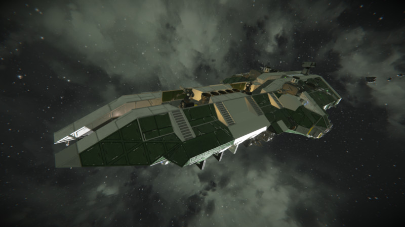 Space Engineers: Corvette Debree v 1.0 Blueprint, Ship, Large_Grid ...