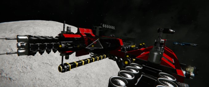 Blueprint Un-72 Sting wing Space Engineers mod
