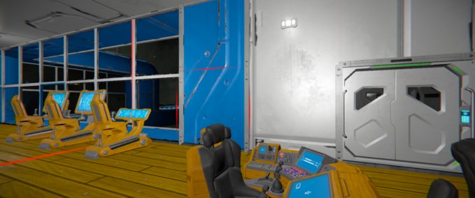Blueprint PHILLIPS ENTERPRISE station Space Engineers mod