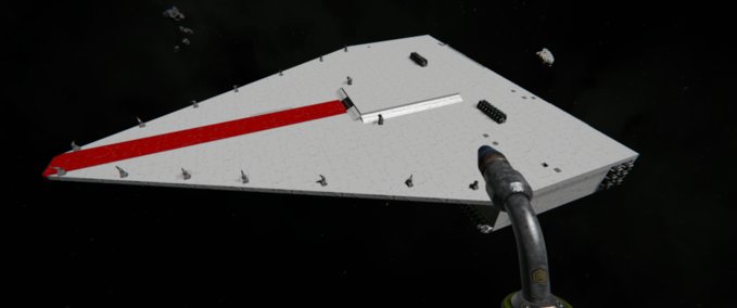 Blueprint Quasar fire class carrier Space Engineers mod