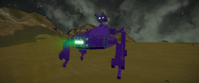 Blueprint Somewhat working Scarab..boom Space Engineers mod