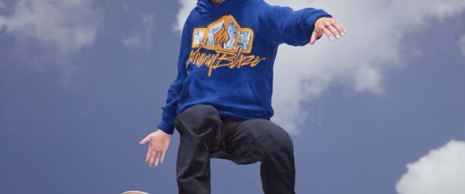 Real Brand Johnny Blaze Clothing Drop Skater XL mod